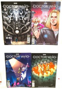 DOCTOR WHO Empire of the Wolf #1 - 4 Cover C by Various Artists Titan Comics
