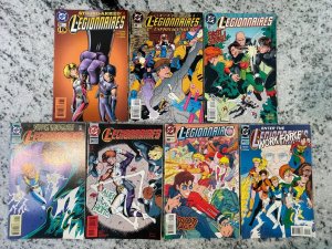 7 Legionnaires DC Comic Books #21 22 24 25 27 28 36 Superboy Legion Super 9 J857