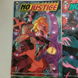 Justice League No Justice #1 #2 #3 #4 Full Set Snyder Tynion IV DC Comics 2019