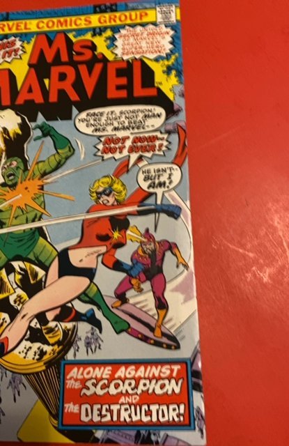 Ms. Marvel #2 (1977)  s the Scorpion