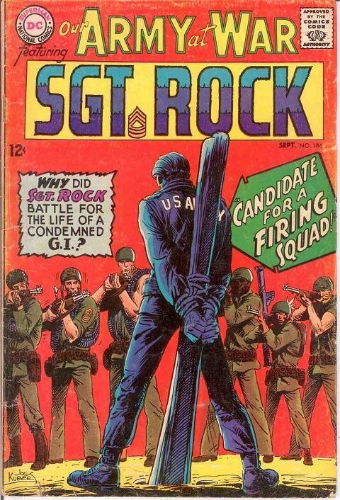 OUR ARMY AT WAR 184 VG+  September 1967 COMICS BOOK