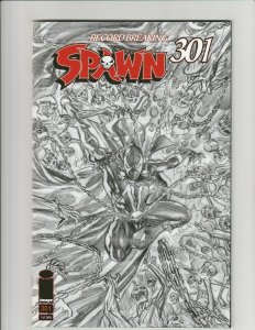 Spawn #301 (Image 2019) 1/666 Alex Ross Sketch Variant NM- Record Breaking