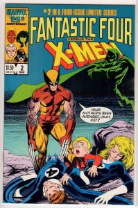 Fantastic Four vs. X-Men #2 Direct Edition (1987) 8.0 VF