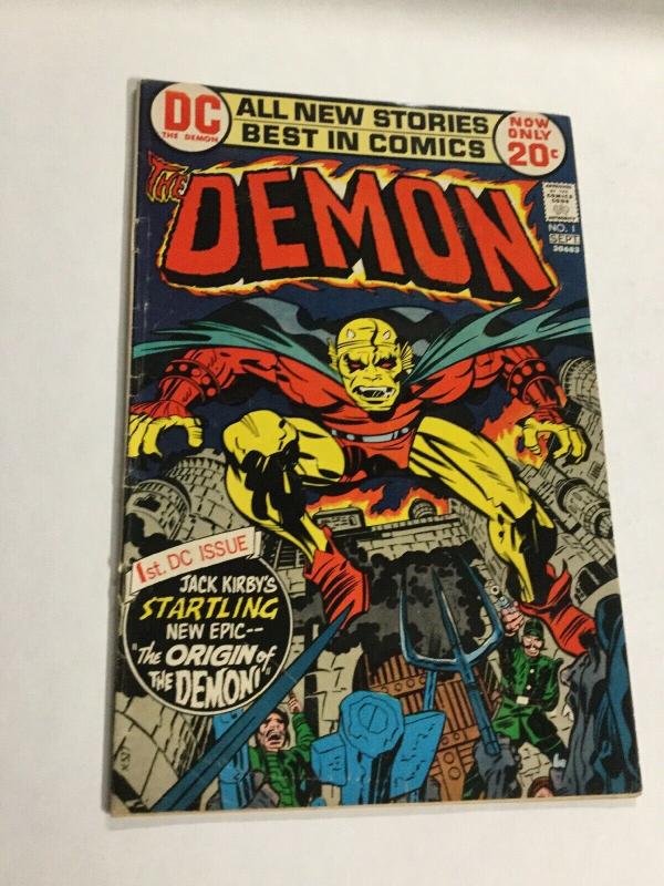 Demon 1 Vg/Fn Very Good/Fine 5.0 DC Comics First Etrigan