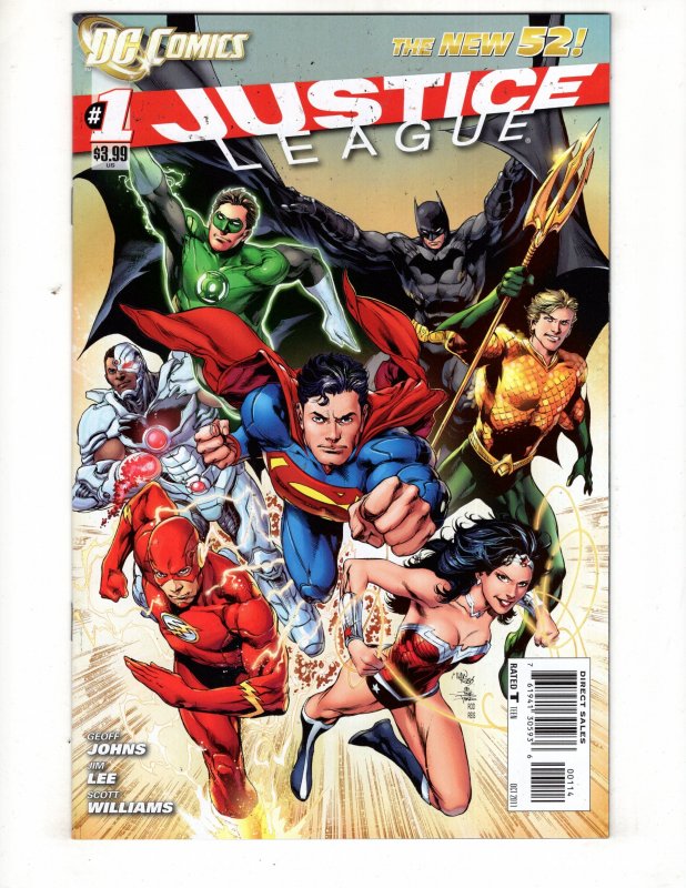 Justice League #1 (2011) Jim Lee Scott Williams   / ID#722