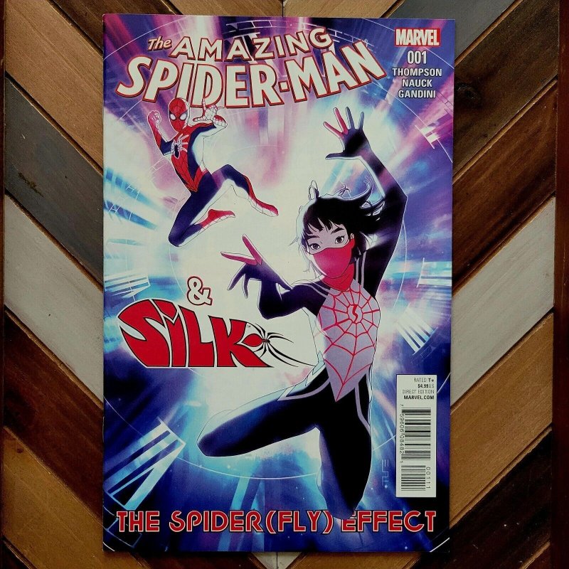 SPIDER-MAN+SILK: Spider (Fly) Effect #1-4 (Marvel 2016) HIGH GRADE! Complete Set