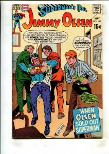 SUPERMANS PAL JIMMY OLSEN #132 (6.0) WHEN OLSEN SOLD OUT SUPERMAN! 1970