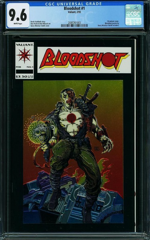 Bloodshot #1 (1993) CGC 9.6 NM+