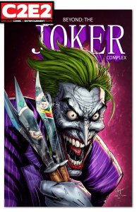 BEYOND: THE JOKER COMPLEX C2E2 EXCLUSIVE JONATHAN URIBE COVER W/NUMBERED COA.