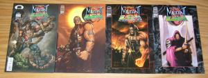 Stan Winston's Mutant Earth #1-4 VF/NM complete series all B variants chronicles