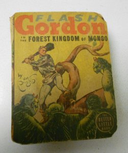 1938 FLASH GORDON Forest Kingdom of Mongo Alex Raymond BIG little Book G/VG