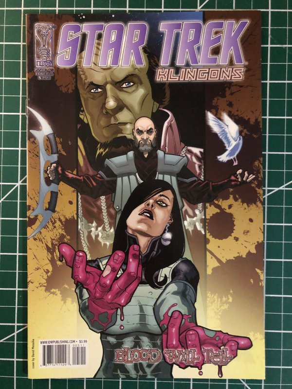 Star Trek: Klingons: Blood Will Tell #1, 2, 3, 4, 5 (2007) some variant covers
