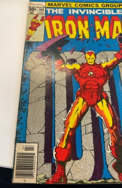 Iron Man #100 (1977) 100th special issue