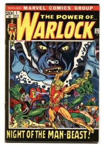 WARLOCK #1 1972--MARVEL COMICS--GIL KANE ART--ORIGIN fn+