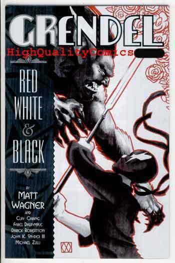 GRENDEL RED WHITE & BLACK #4, NM+, ,Matt Wagner, Chiang, more in store