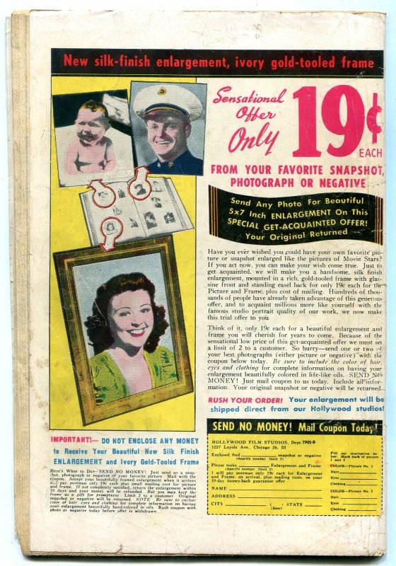 DALE EVANS #14 1950-DC COMICS-PHOTO COVER WESTERN VG