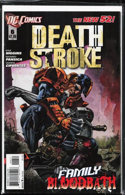 Deathstroke #6 (2012) Deathstroke