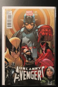 Uncanny Avengers #1 Sara Pichelli retailer incentive variant (2012)