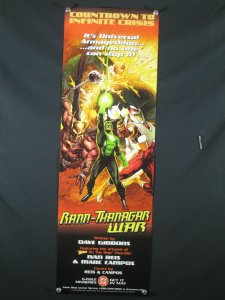 Rann Thanagar War DC Comics Promo Poster 2005 34x11