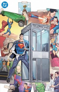 Action Comics #1075 Cover F (DC Comics 2024) Clayton Henry Foil Virgin Variant
