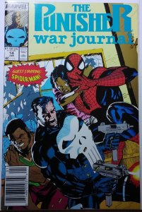 The Punisher War Journal #14 (1990) Spider-Man