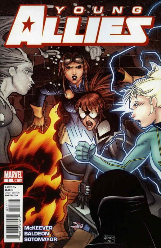 Young Allies #3 VF; Marvel | save on shipping - details inside