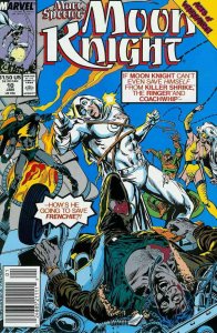 Marc Spector: Moon Knight #10 (Newsstand) VF ; Marvel | Acts of Vengeance