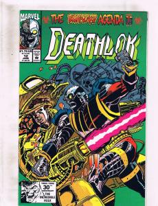 Lot of 7 Deathlok Marvel Comic Book #6 7 8 9 10 11 12 KS2