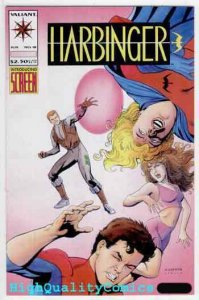 HARBINGER #18, NM, Valiant, Friends, Enemy, H Simpson, 1992, more in store