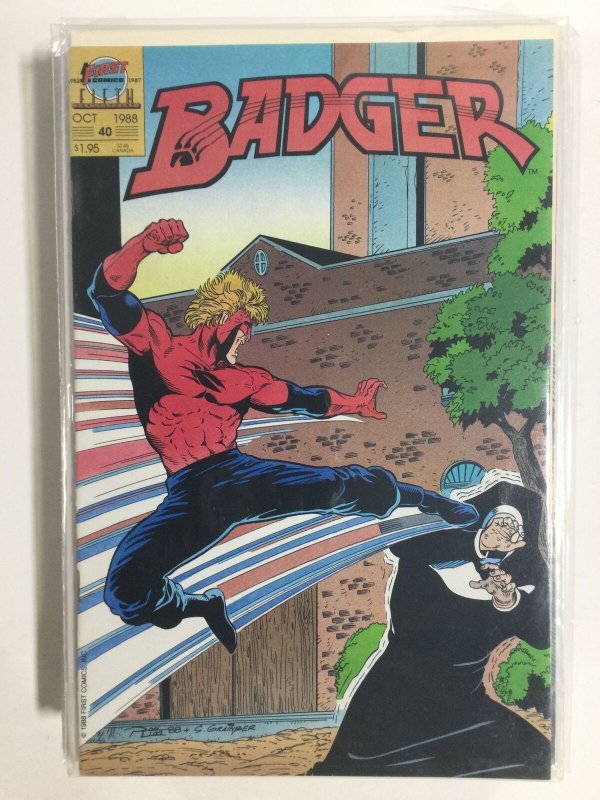 Badger #40 (1988) VF3B129 VERY FINE 8.0