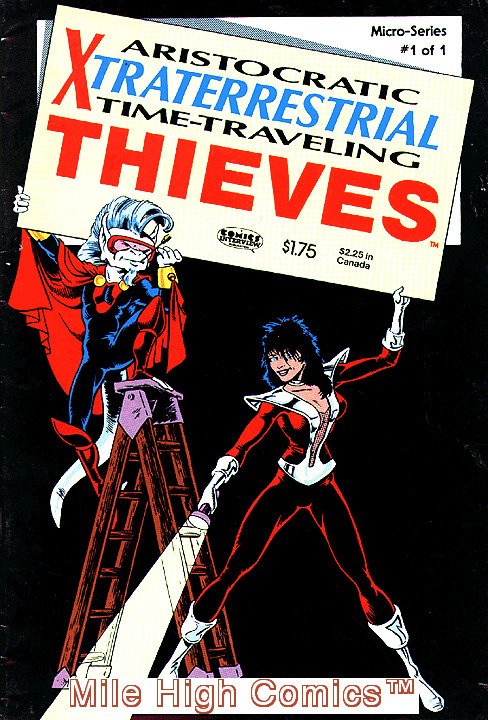 ARISTOCRATIC XTRATERRESTRIAL TIME-TRAVELING THIEVES (198 #1 MICRO 1 PT Very Fine