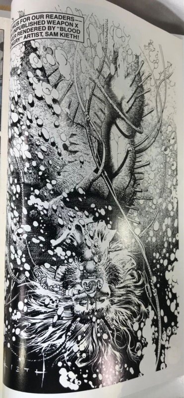 MARVEL COMICS PRESENTS Comic 86 — Wolverine 1991 — Sam Keith Rob Liefeld Jae Lee