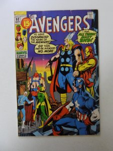 The Avengers #92 (1971) VG- condition