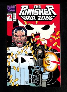 Punisher: War Zone #1 Die-Cut Wraparound Cover!