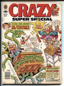 Crazy Magazine #88 1982 Marvel comics X-Men & Dr Strange