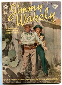 Jimmy Wakely #4 1950-Frazetta art- Wonder Woman VG