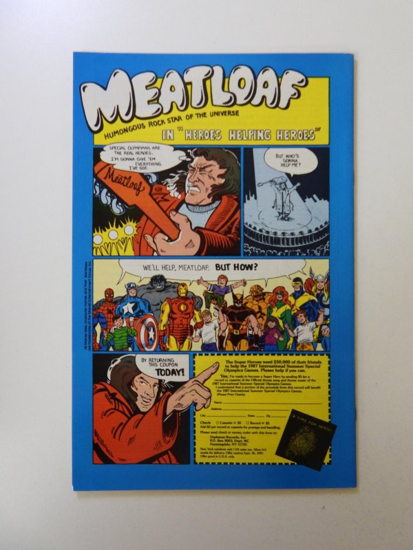 The Spectacular Spider-Man #132 Direct Edition (1987) NM- condition