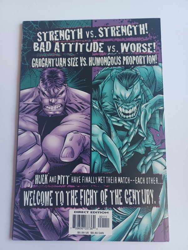 Hulk / PittT One Shot - Peter David - Dale Keown - Prestige Format - 1996 - NM