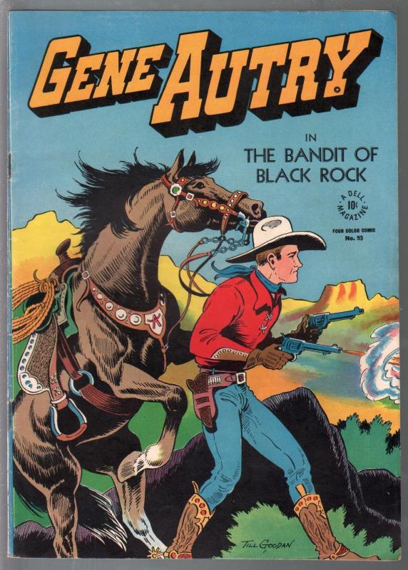 Gene Autry-Four Color Comics-#93 1945-Till Goodman-Jesse Marsh-FN+