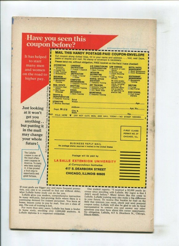 CAPTAIN AMERICA #159 (8.0) *FISHERMAN* TURNING POINT 1973 