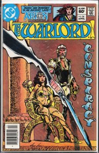 Warlord #56 Newsstand Edition (1982) Warlord
