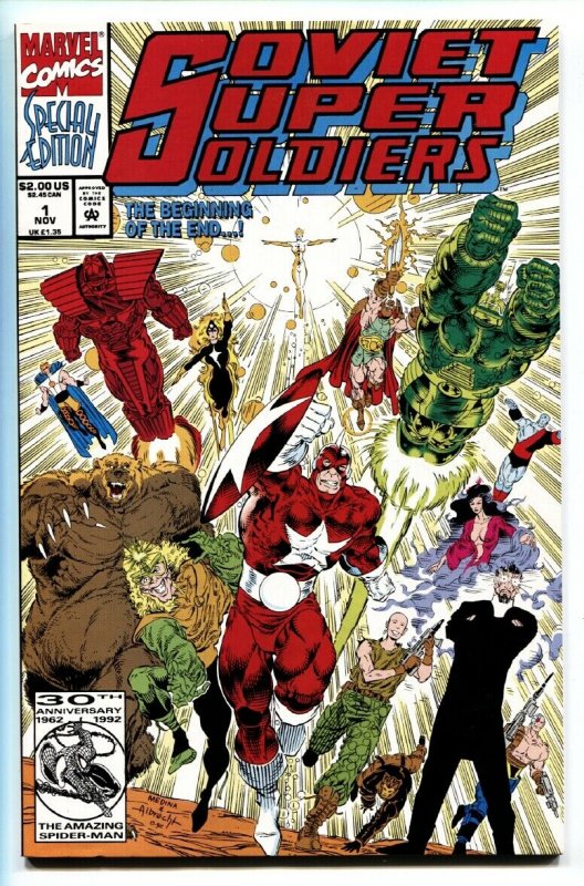 Soviet Super Soldiers #1-First issue-Marvel comic book 1992