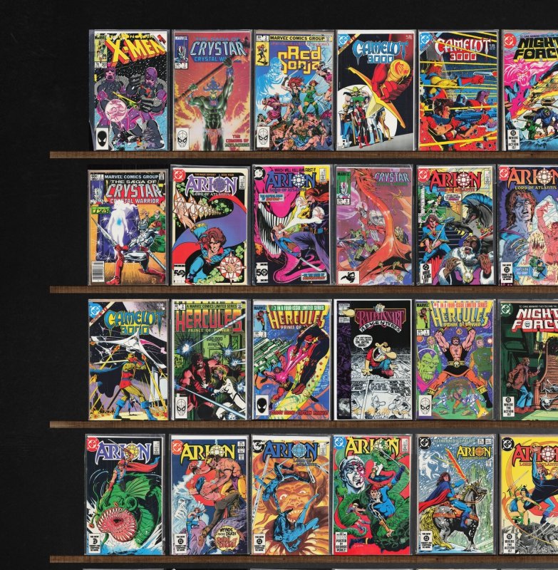 Huge Lot 140+ Comics with Vigilante, Camelot 3000, Night Force & More!