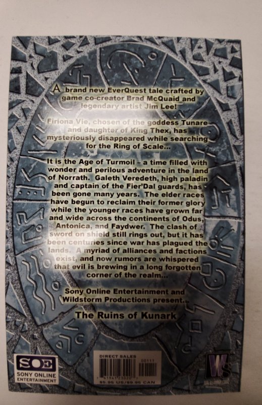 Everquest: Ruins Of Kunark #1 (2002) NM Wildstorm (DC) Comic Book J662