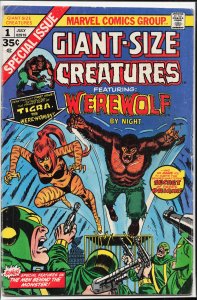 Giant Size Creatures (1974) Werewolf by Night [Key Issue]