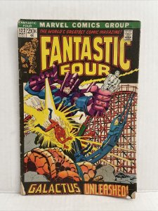 Fantastic Four #122 Galactus And Silver Surfer App.