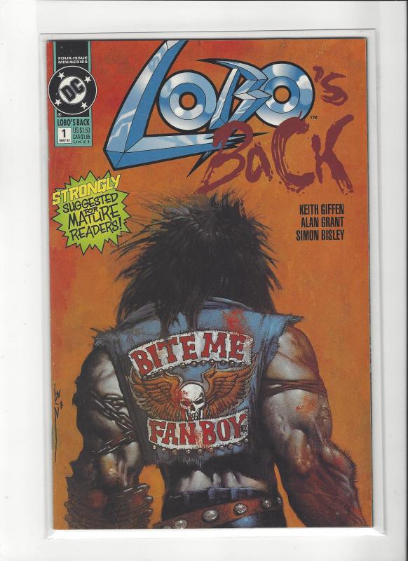 LOBO'S BACK #1-4 SET (NM) SIMON BISLEY DC COMICS