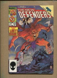 NEW DEFENDERS #152 - LAST ISSUE- 1986 (8.0) WH