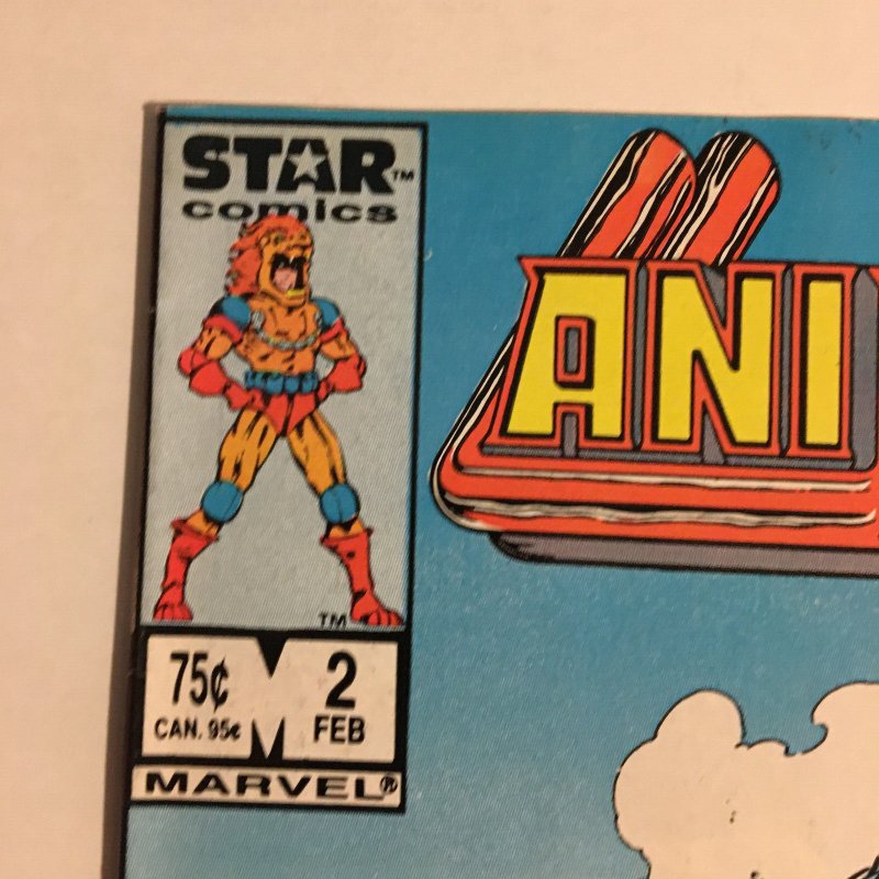 AniMax #2 Star Comics Marvel Toy Tie-In Walt Simonson 1987 Copper Age Low Print
