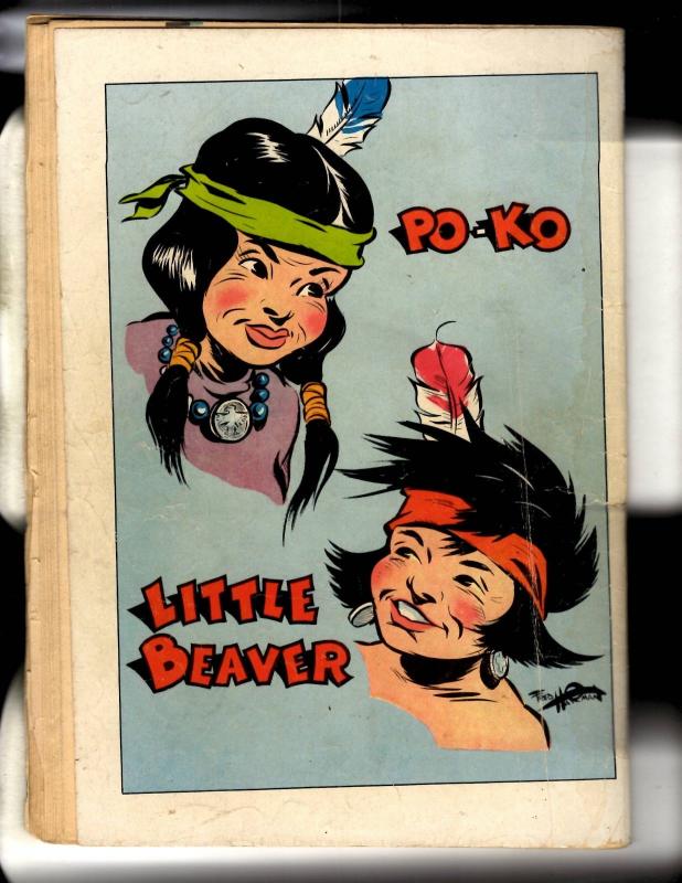 Four Color # 294 VG Dell Golden Age Comic Book Little Beaver Painted Cover JL18